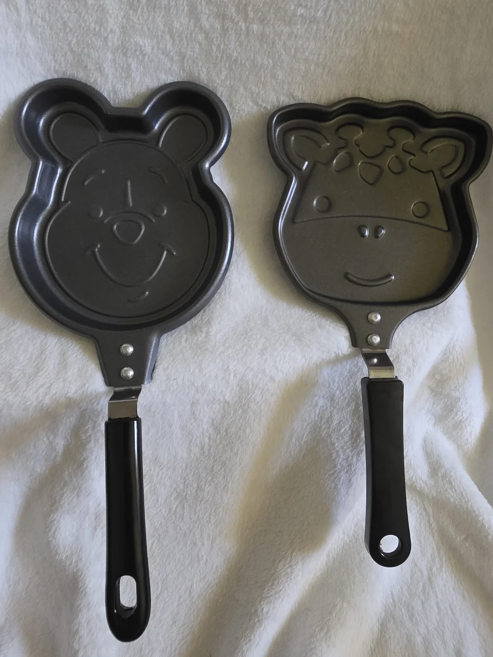 Kids Nonstick Character Pancake Pans -  (Set of 2)